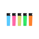 Metallfeuerzeuge "Neon Rubber" 20er Display