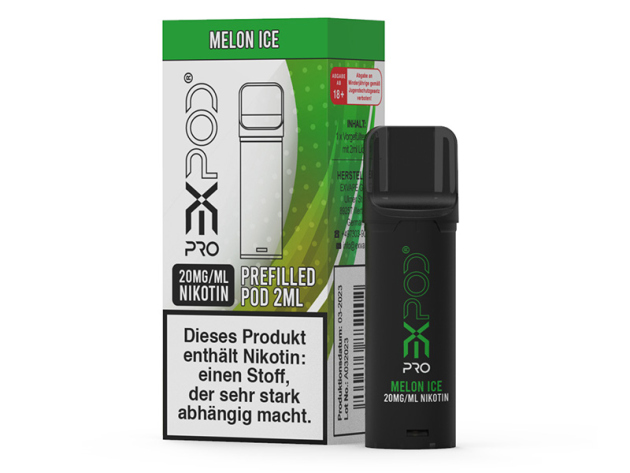 Expod Pro POD Melon Ice (Melone, Eis) - E-Shisha 20mg - 600 Züge - einzeln