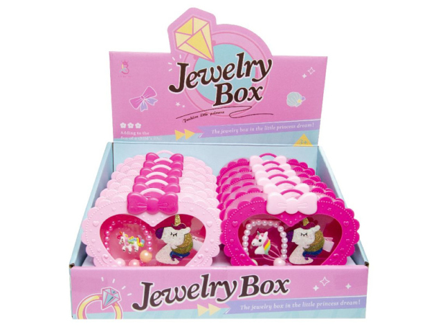 Schmuckset - Einhorn Schmuck- 12er Display