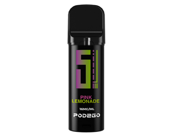 5EL Pod2Go - Pink Lemonade (pinke Limonade) - E-Shisha - 16mg - einzeln