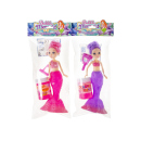 Meerjungfrau mit Seifenblasen, 2-fach sortiert, einzeln