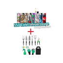 550 Elektrofeuerzeuge + 13-teiliges Gartenwerkzeuge-Set