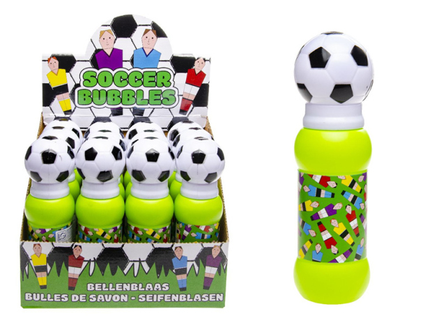 Seifenblasen, Fussball, 240ml, 12er Display