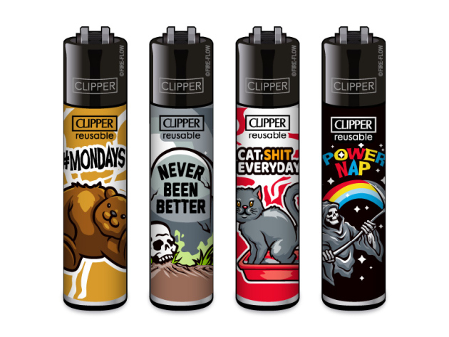 Clipper Large MIX SLOGAN #5, 48er Display