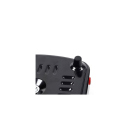 Elektrischer Kohleanzünder für Shisha Kohle mit Kohlegitter, Schwarz, 500 Watt