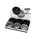 Aschenbecher Metall, silber und schwarz, ca. &Oslash;...