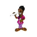 Polyresin Figur "Rastaman", mit Joint...