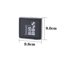 Zigarettenetui "Big Boss" für 20 Zig., mit Gummiband, 4-fach sortiert, 12er Display