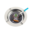 Aschenbecher "Variant 420" aus Metall, Ø 14 cm, 4-fach sortiert, 16er Display