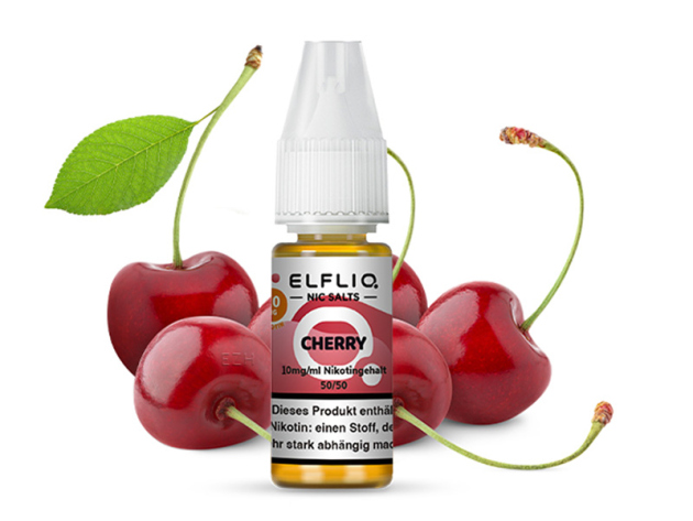 ELFBAR Elfliq - Cherry  (Kirsche) - Liquid - 10 mg/ml - 10 ml