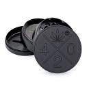Grinder "Metal Black 420", 4-tlg.:...