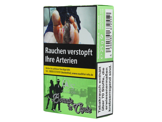 Os Tobacco - Bonny n Clyde (Eis, Apfel) - 25g