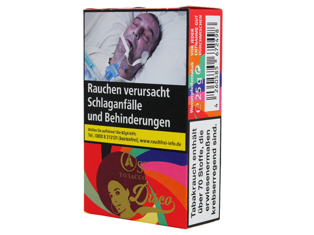 Os Tobacco - Disco (Pfirsich) - 25g