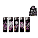 Elektrofeuerzeuge "Grunge Faces", 50er Display