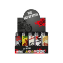 Elektrofeuerzeuge "Art of Steel", 50er Display