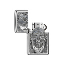 Zippo Feuerzeug - Technic Skull Trick
