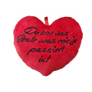 Pl&uuml;sch Herz "Du bist das...