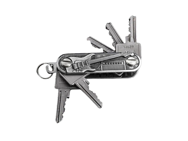 Schlüsselwerk - Rockwerk -  für ca. 8 Schlüssel, 80–85 mm, Schlüsselanhänger, UVP: 29,95 Euro