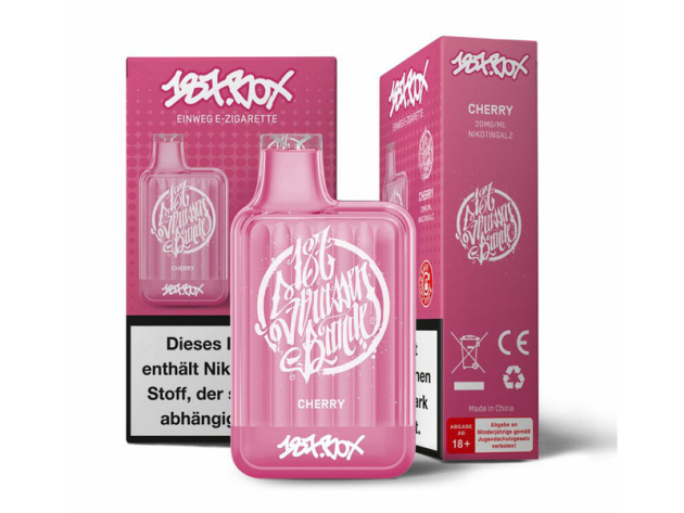 187 Strassenbande Box - Cherry (Kirsche) - E-Shisha - 20 mg - 600 Züge