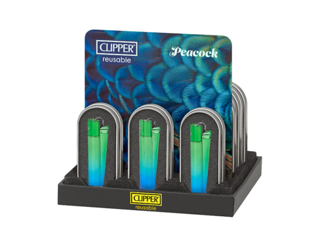 Clipper Metal GOLD, 12p Display