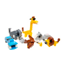 Blocks - Build your own wild Animal ( Baue dein eigenes wildes Tier),6-fach sortiert,  12er Display