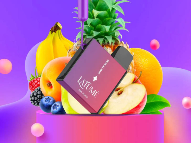 Lafume Cuatro - Tropical Fruit (Tropische Früchte) - E-Shisha - 20mg - 600 Züge