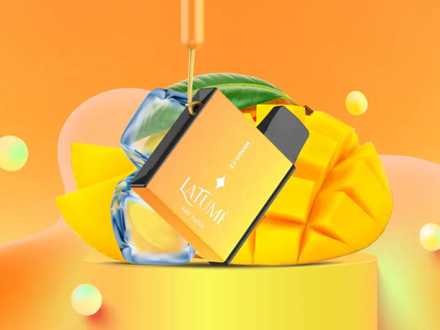 Lafume Cuatro - Mango Ice (Mango-Eis) - E-Shisha - 20mg - 600 Züge