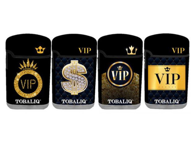 Sturmfeuerzeuge "VIP"  Rubber Jetflame 24er Display