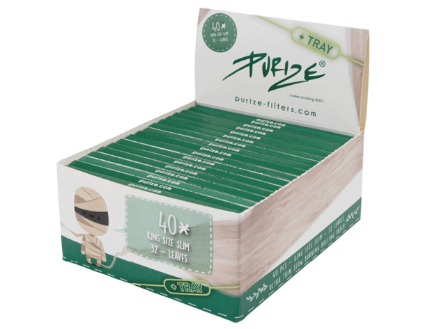PURIZE Papers`n`Tips, 32 Papers, 40er Display