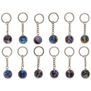 Schlüsselanhänger "Sternzeichen" 12-fach sortiert, 24er Display