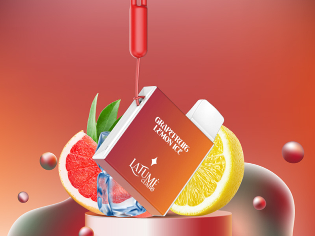 Lafume Cuatro - Grapefruit Lemon Ice (Grapefruit, Limone, Eis) - E-Shisha - 20mg - 600 Züge