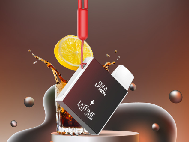 Lafume Cuatro - Cola Lemon (Cola, Limone) - E-Shisha - 20mg - 600 Züge