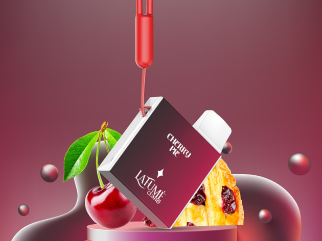 Lafume Cuatro - Cherry Pie (Kirschkuchen) - E-Shisha - 20mg - 600 Züge