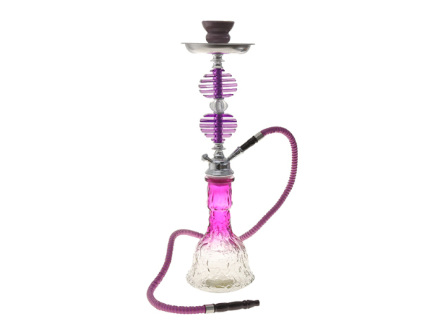 Shisha "Wave",Lila , 55 cm, 1 Schlauch