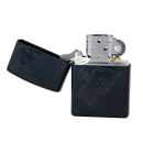 Zippo Feuerzeug - RAW - Black with black Logo