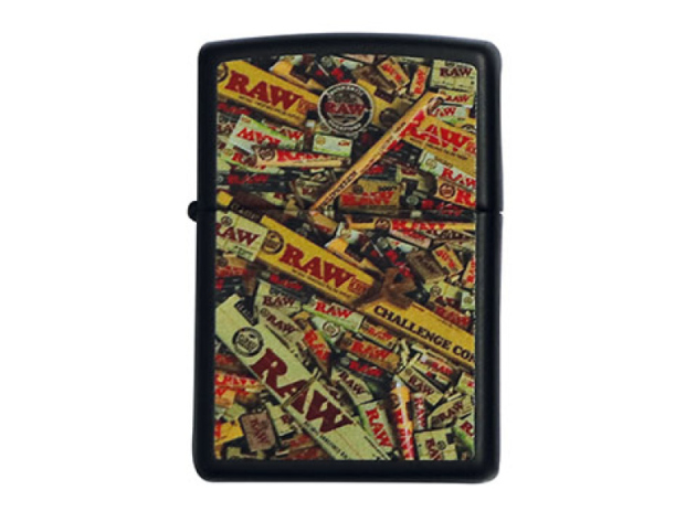 Zippo Feuerzeug - RAW - Mix full print