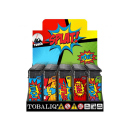 Sturmfeuerzeuge "SPLAT!" 50er Display