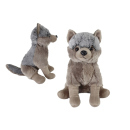Plüsch Hund Husky/Wolf, 30cm, einzeln