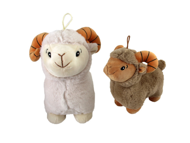 Plüsch Schaf, 21cm, 2-fach sortiert, einzeln