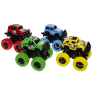 Toy Cars "Jeep" different colours (White,Red,Green,Yellow), 12p Display