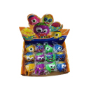 Quetschb&auml;lle Monster, 6,5cm 12er Display