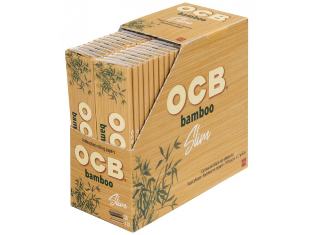 OCB Bamboo Slim - 50 Hefte je 32 Blatt
