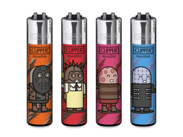 Clipper Large NEON LEAVES#2, 48 Display