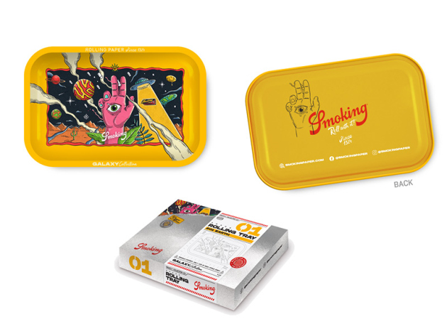 Smoking Drehunterlage "Earth", einzeln