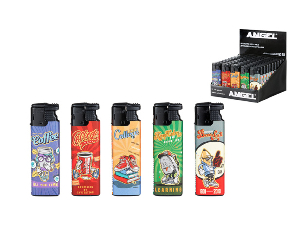 Sturmfeuerzeuge "College" Jetflame 50er Display