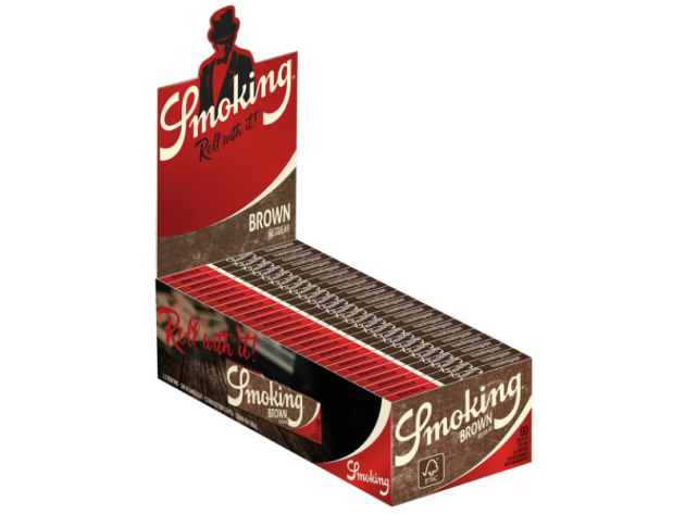 Smoking Regular Brown 50 booklets each 60 leaves