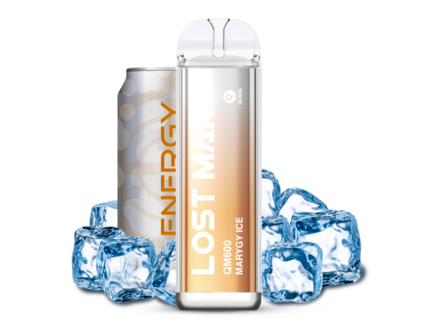 Lost Mary QM600 - Marygy Ice ( Energydrinks, Eis) - E-Shisha - 20mg - 600 Züge