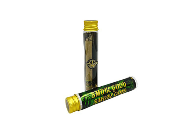 Gold Palms Tube für Blunt Wraps "PRINCE SIZE"