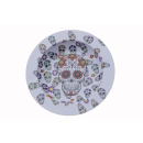 Aschenbecher "Skulls" wei&szlig; -bunt aus...