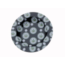 Aschenbecher "Hanfbl&auml;tter"...